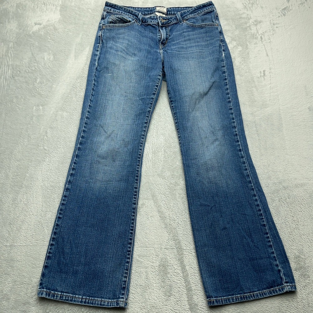 Levi's 545 The Original Low Boot Cut Leg Jeans Womens 34x31 Blue Denim Cotton